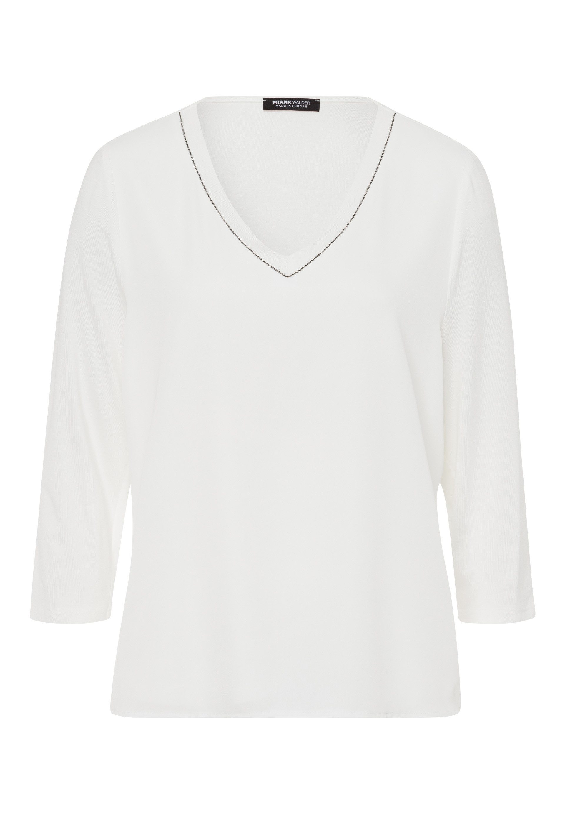 FRANK WALDER Blusenshirt mit dezentem Schmuck günstig online kaufen