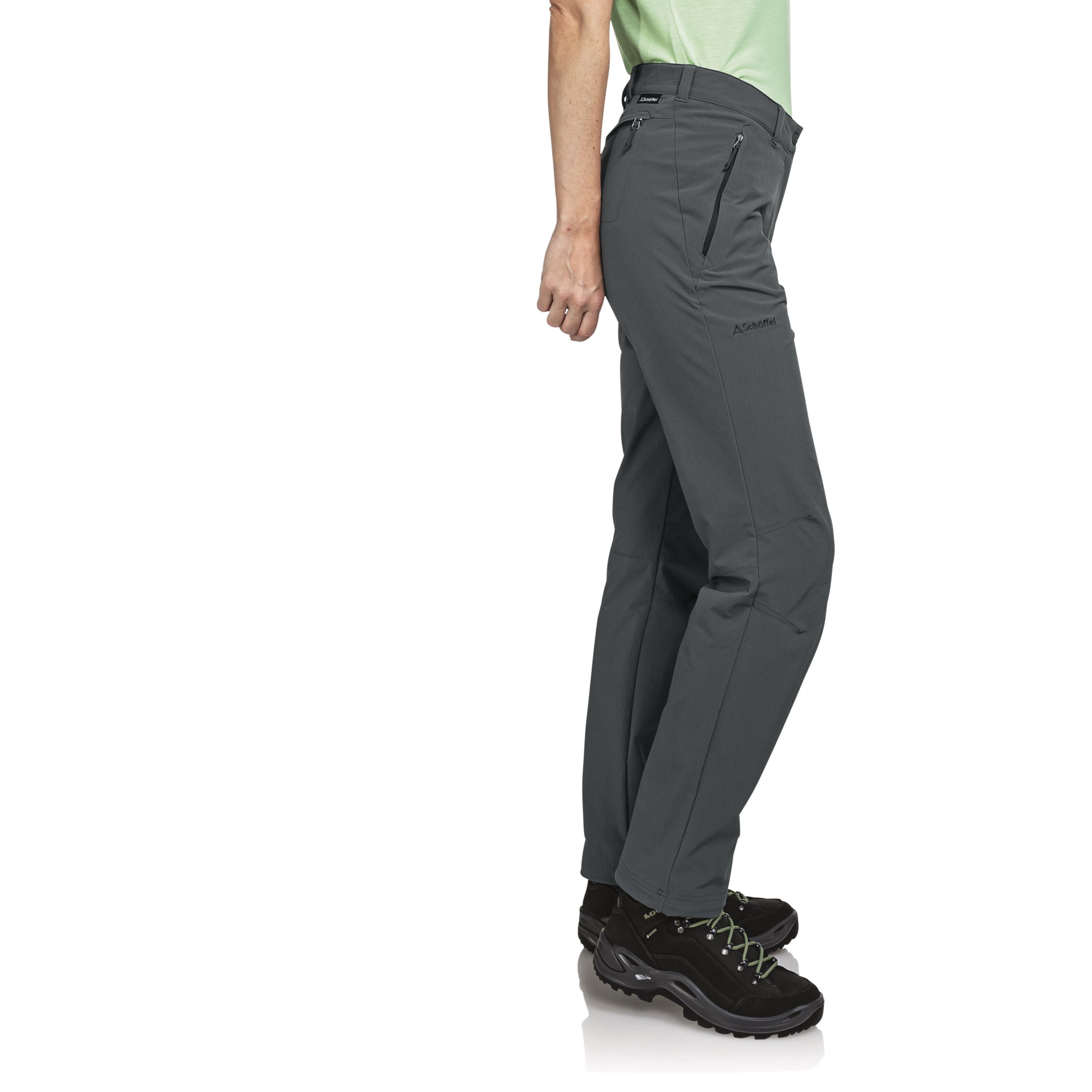 Schöffel Outdoorhose Pants Engadin1 atmungsaktives Material, mit Eingrifftaschen, sportlicher Stil