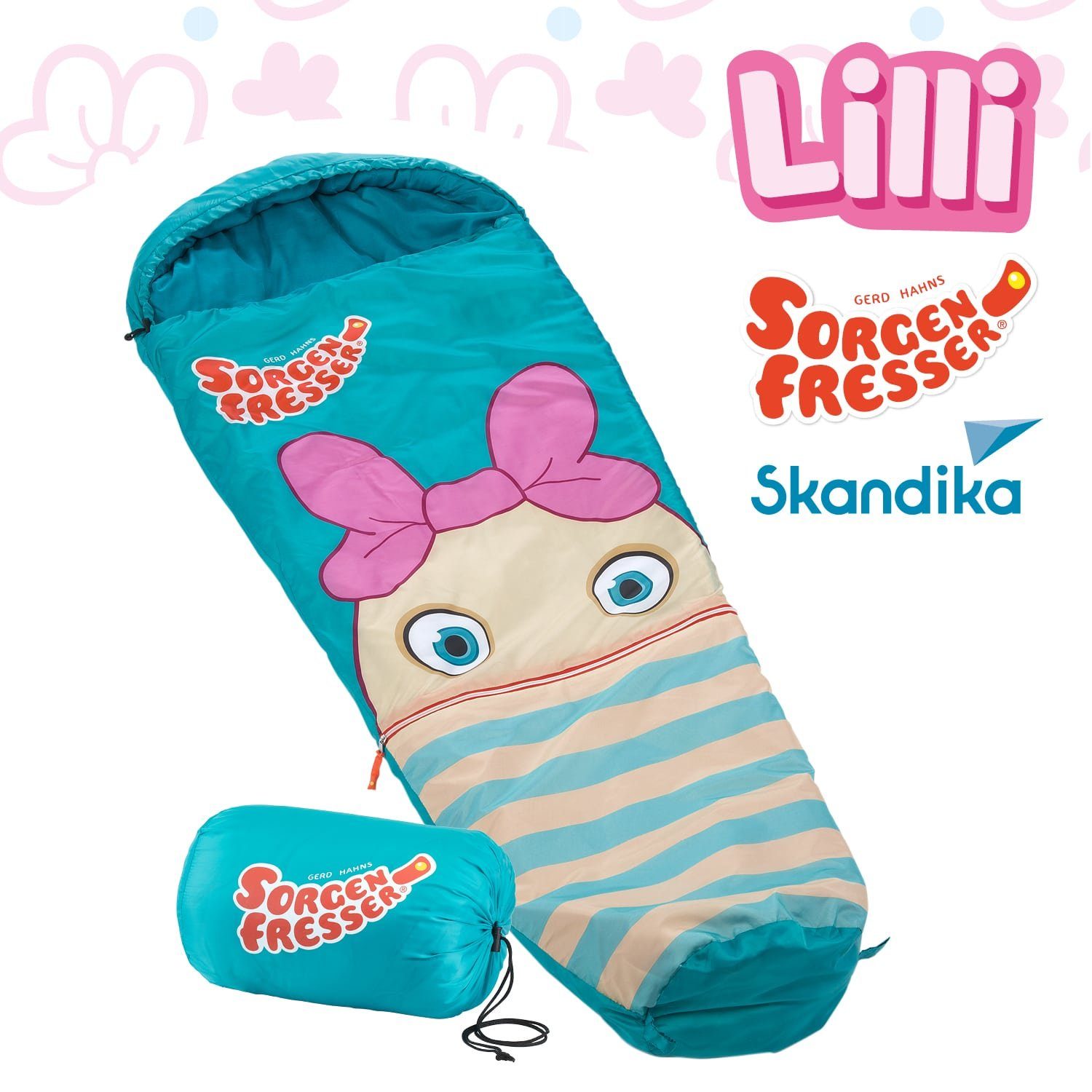 Skandika Kinderschlafsack Sorgenfresser Lilli, Mumienschlafsack für günstig online kaufen