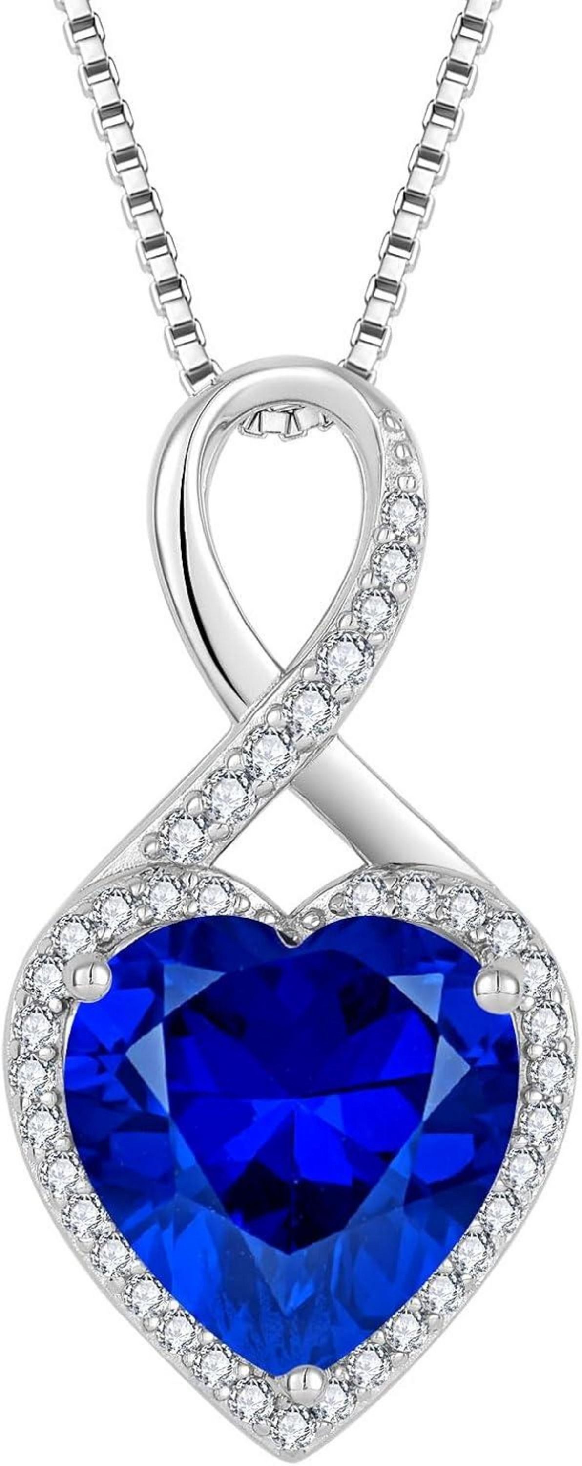 LuxusKollektion Kette und Anhänger Set Unendlichkeitsherz günstig online kaufen