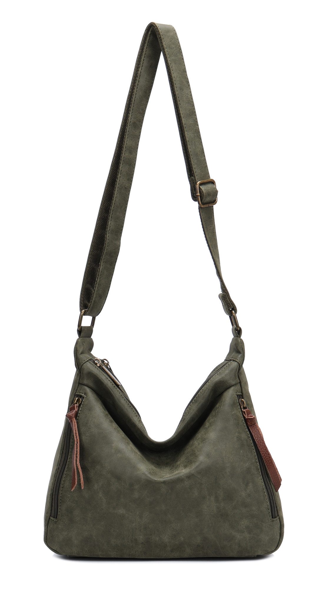 ITALYSHOP24 Schultertasche Damen Tasche Shopper Crossbody günstig online kaufen