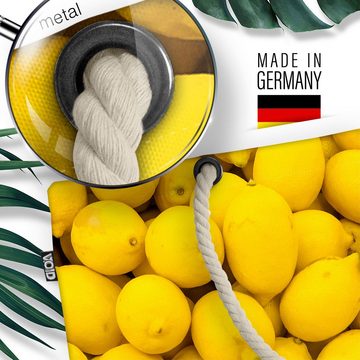 VOID Strandtasche (1-tlg), Zitronen Lemons Beach Bag Küche Gelb Zitrone Südfrüchte Saft Limo Limonade Obst