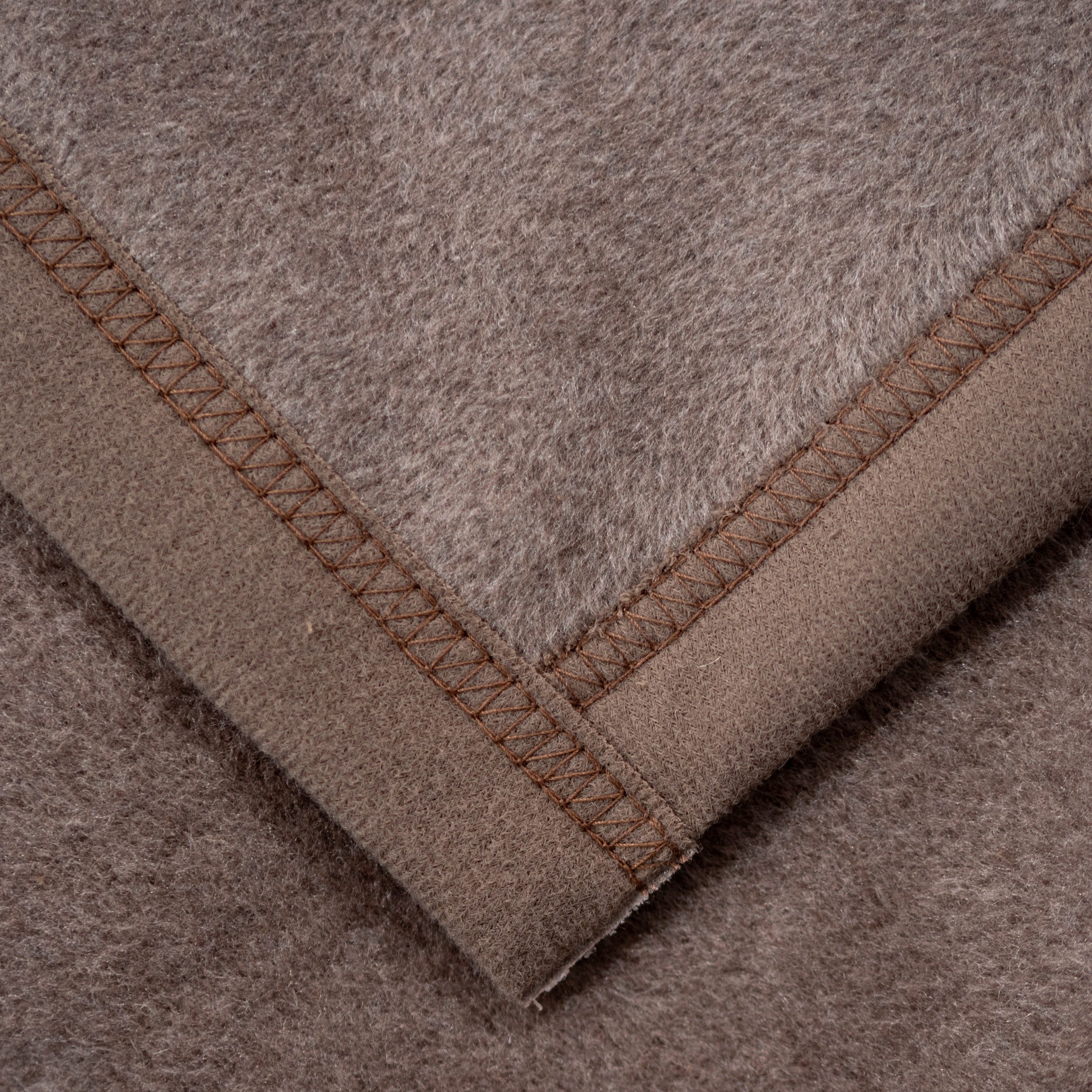 Wohndecke Cotton Home, Biederlack, im Uni Design, Kuscheldecke