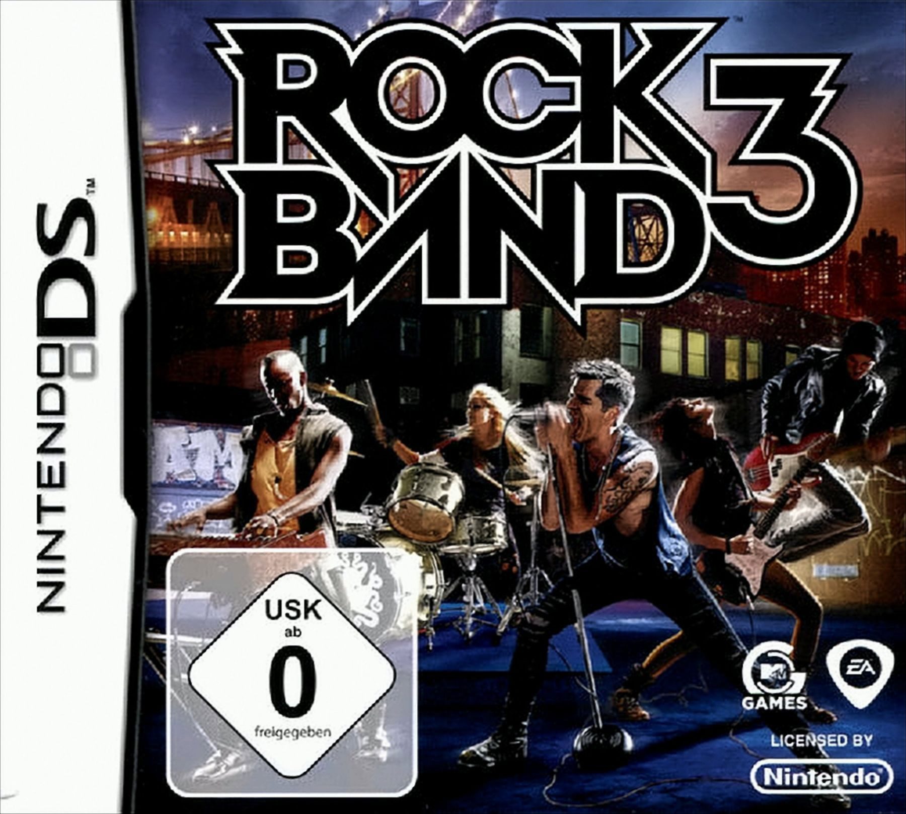 Rock Band 3 Nintendo DS