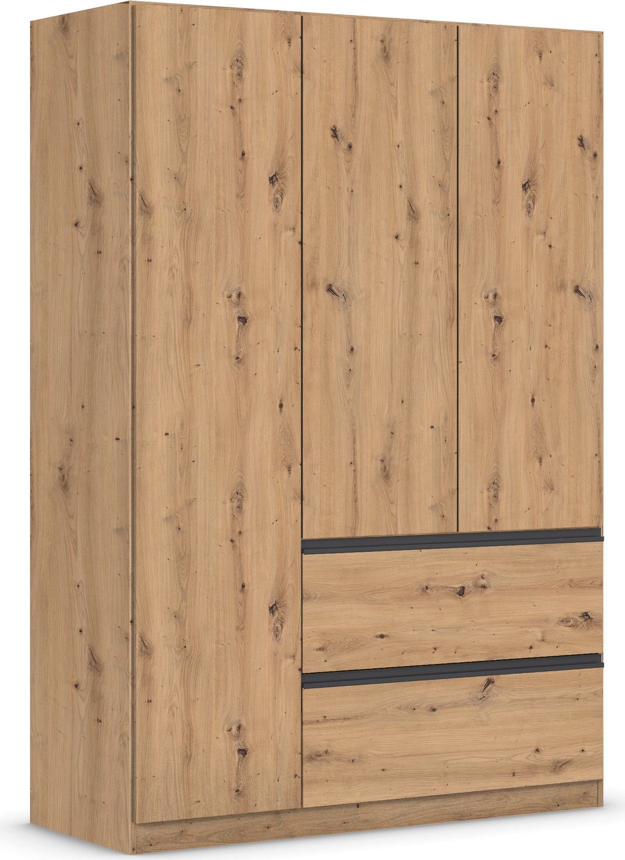 rauch Drehtürenschrank Kleiderschrank Schrank Garderobe COSTA in den Breiten 91/136/181 cm (in 3 Ausstattungen BASIC/CLASSIC/PREMIUM) viel Platz, grifflose Front und Push-to-Open Funktion MADE IN GERMANY