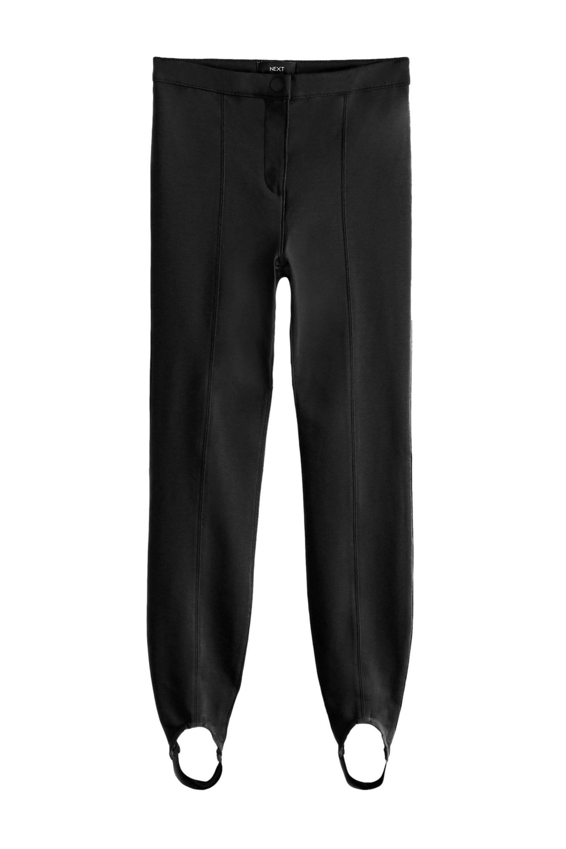 Leggings Steghose aus Ponte-di-Roma Leggings mit Steg