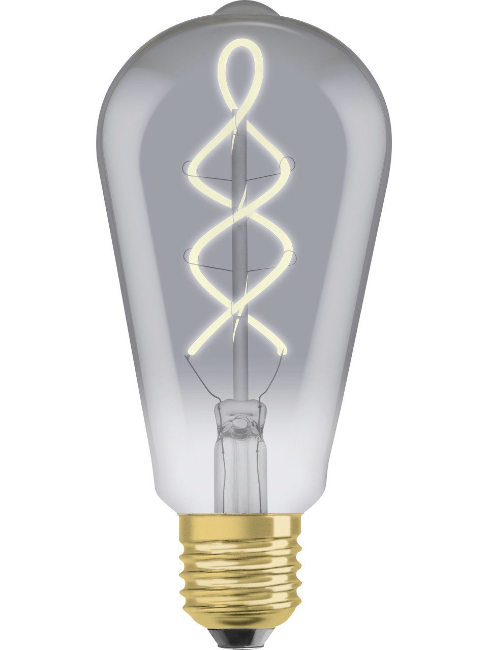 Osram LED-Leuchtmittel Osram LED Leuchtmittel Edison E27 4 W warmweiß, Nicht dimmbar nicht Smart Home-fähig