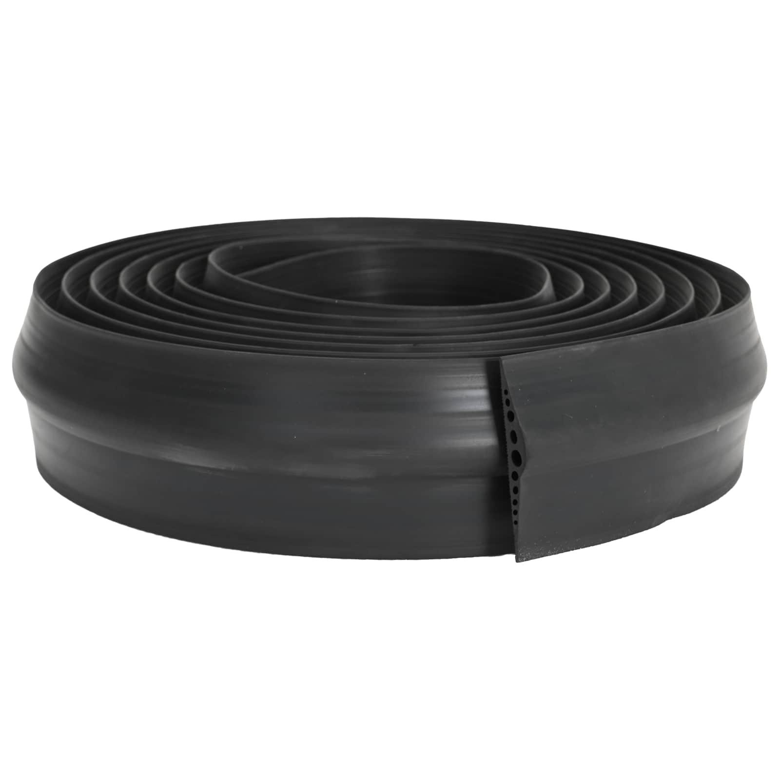 vidaXL Türbeschlag Bodenabdichtung für die Garage 155 x 28 mm 3 m EPDM Gummi (1 St)