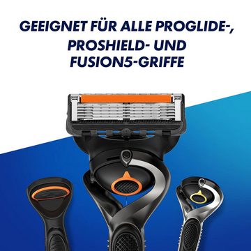 Gillette Rasierklingen ProGlide Power, 8-tlg., 8 Ersatzklingen für Nassrasierer Herren mit 5-fach Klinge