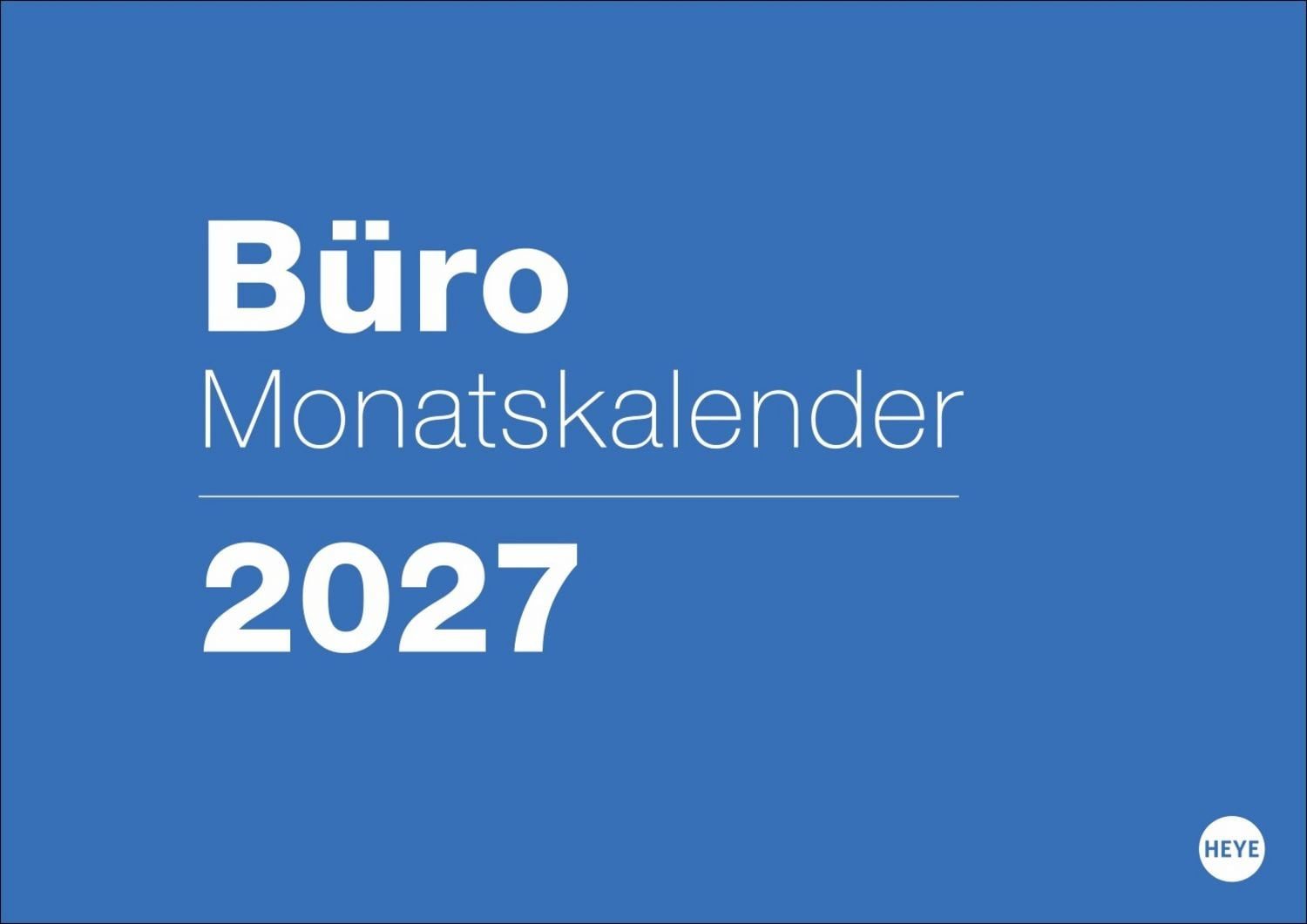 HEYE Wandkalender Büro Monatsplaner 2027