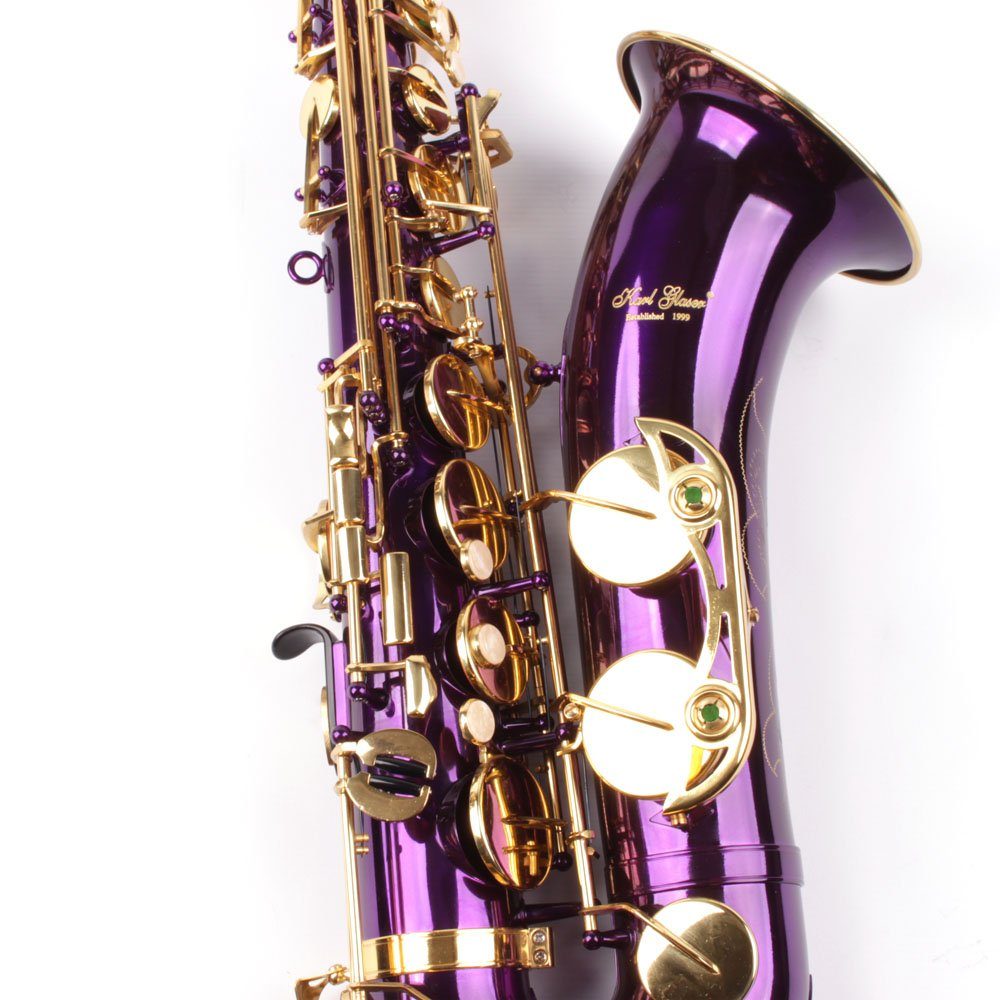 Karl Glaser Saxophon Tenor Saxophon, Einsteiger-Set, Inkl. Softkoffer und Gurt