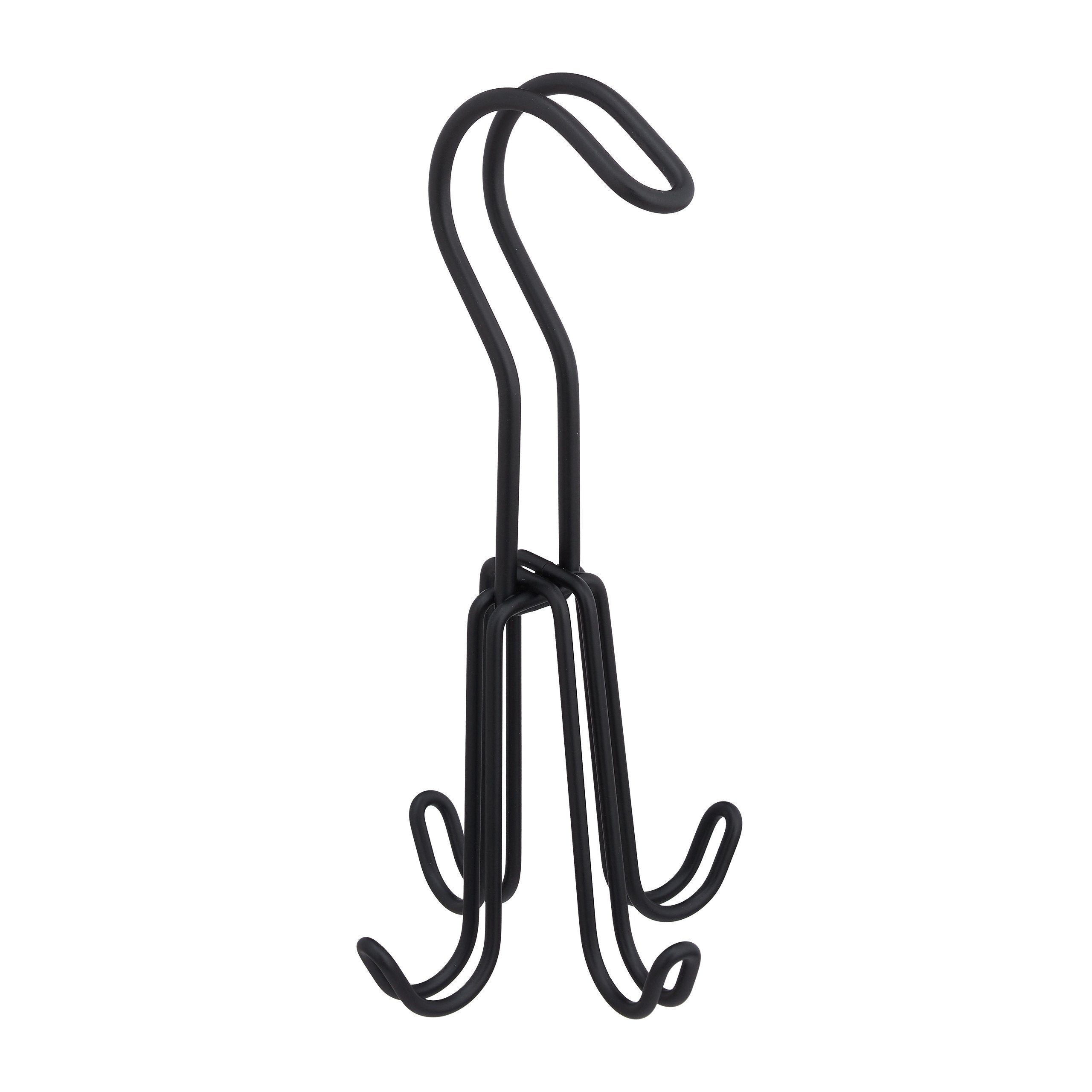 relaxdays Gürtelbügel »10 x Gürtelhalter Kleiderschrank schwarz« online