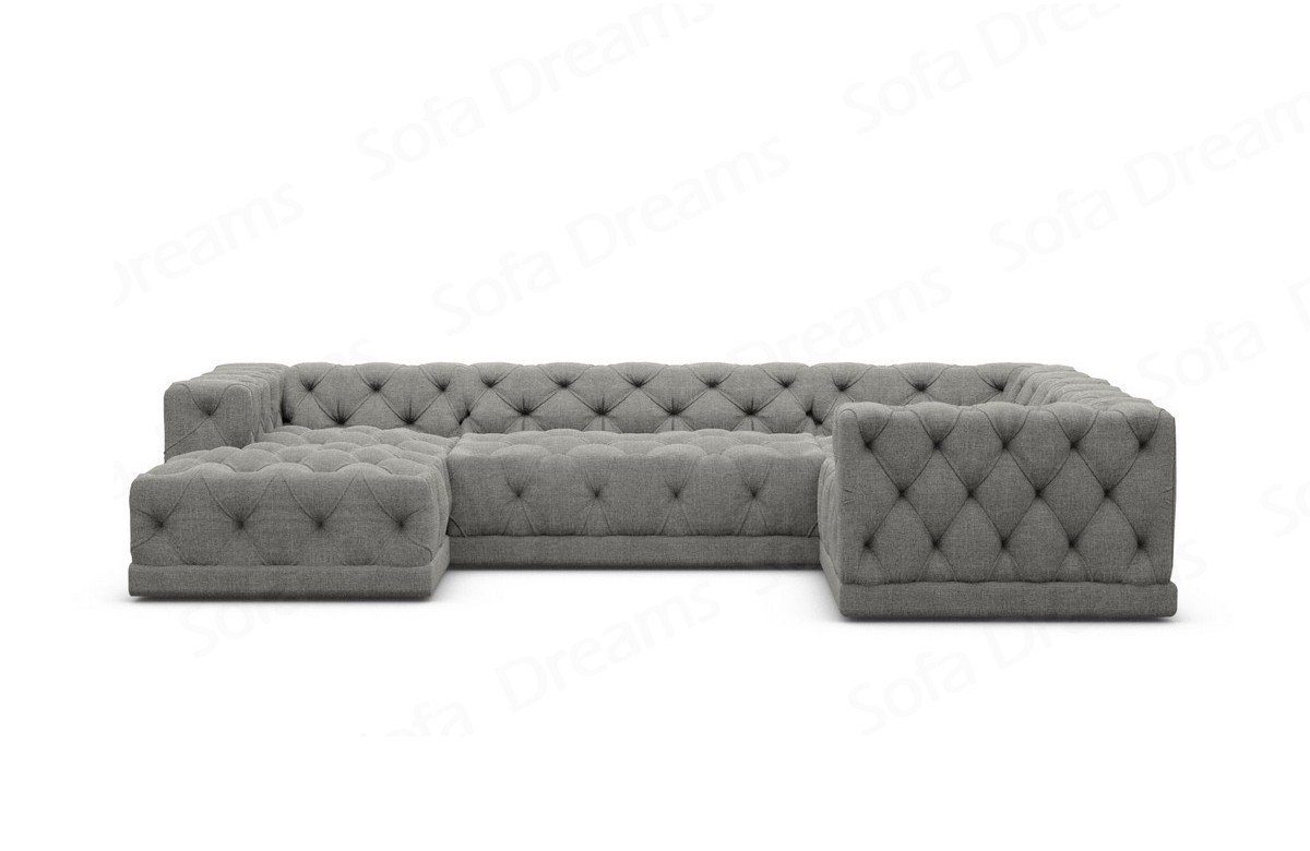 Sofa Dreams Wohnlandschaft Strukturstoff Stoff Polster Sofa Palma U Form Stoffsofa Modern