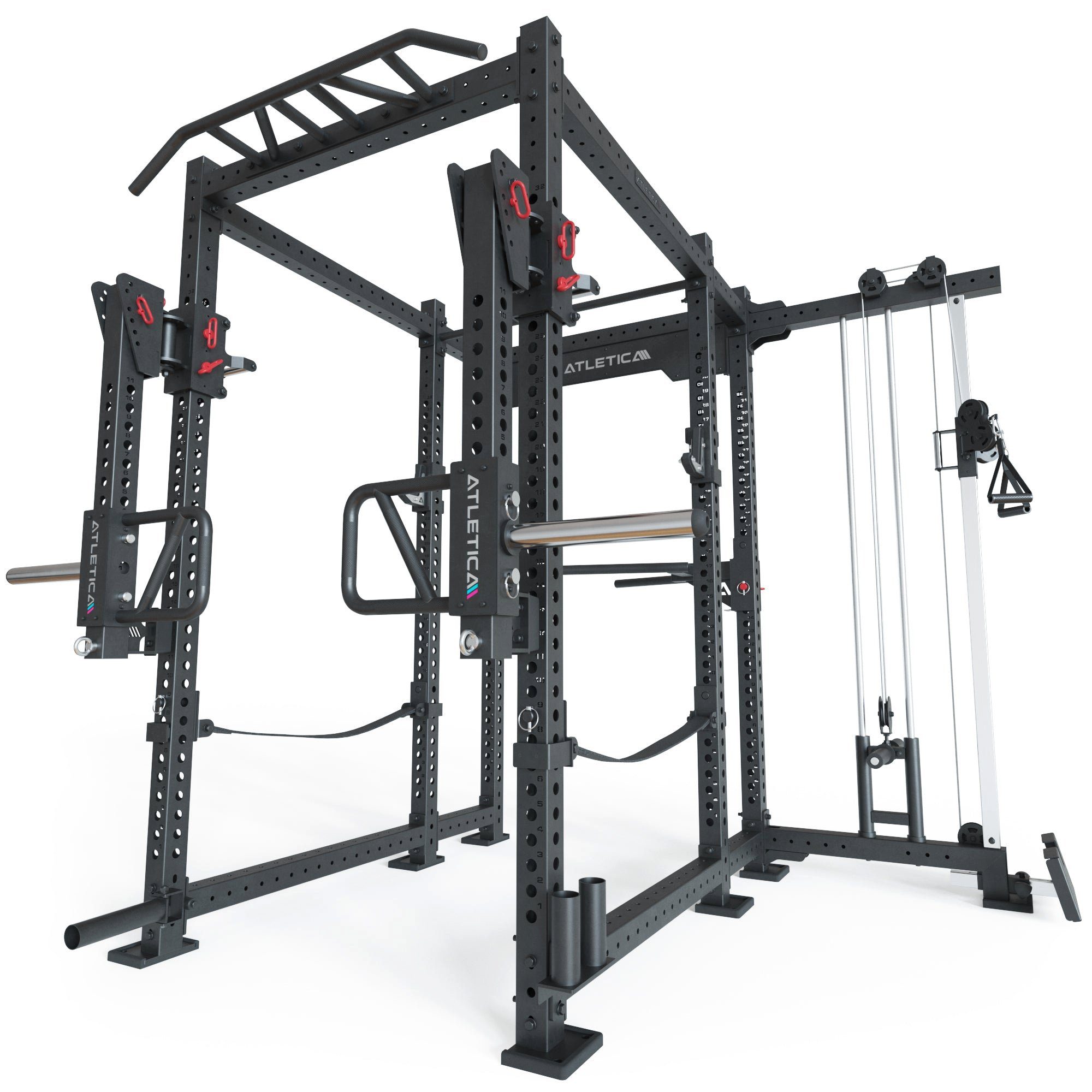 ATLETICA Power Rack R8Sentinel Power Rack Plate Loaded Cable Rack