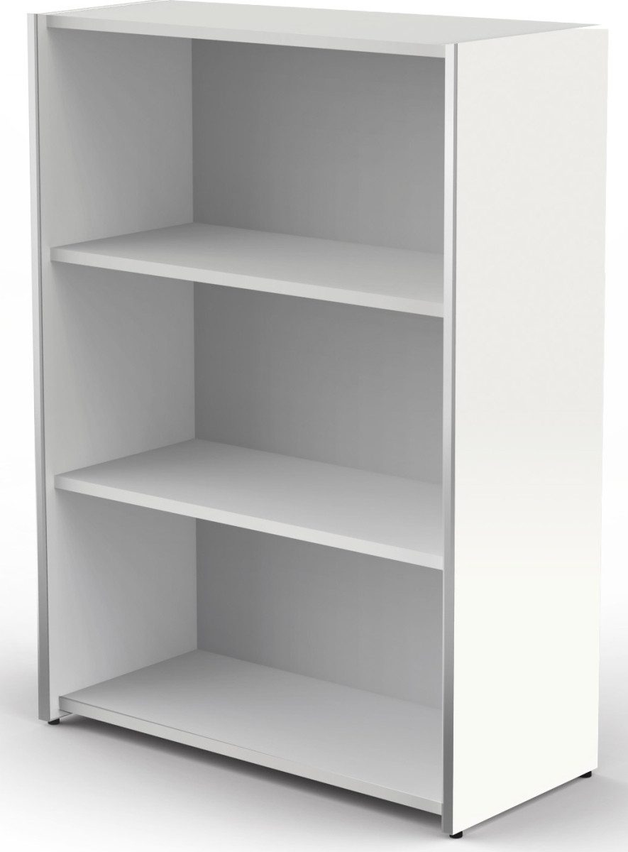 Aktenregal Ordnerregal Leonardo 80x38x111cm 3 OH weiß