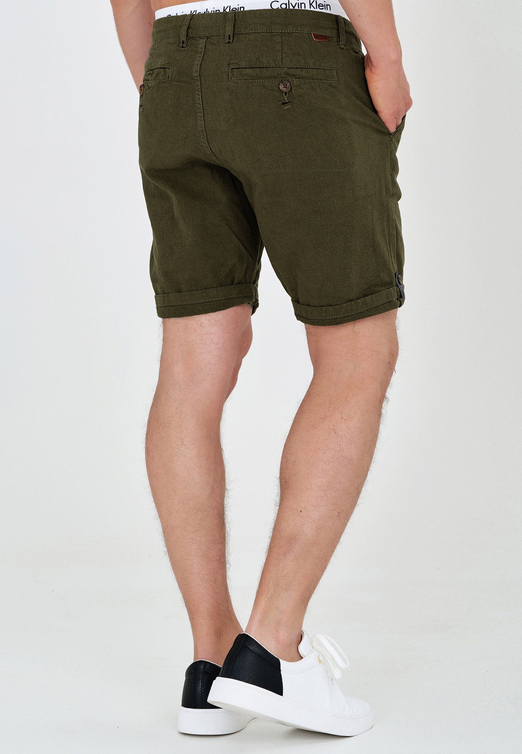 Indicode Webshorts Herren Beauvals Sommer Shorts Herrenshorts