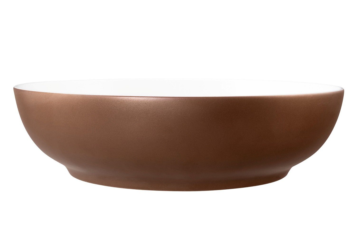 Seltmann Weiden Schüssel Seltmann Weiden Liberty Bronze Foodbowls 25 cm, Porzellan, (1 Foodbowl)