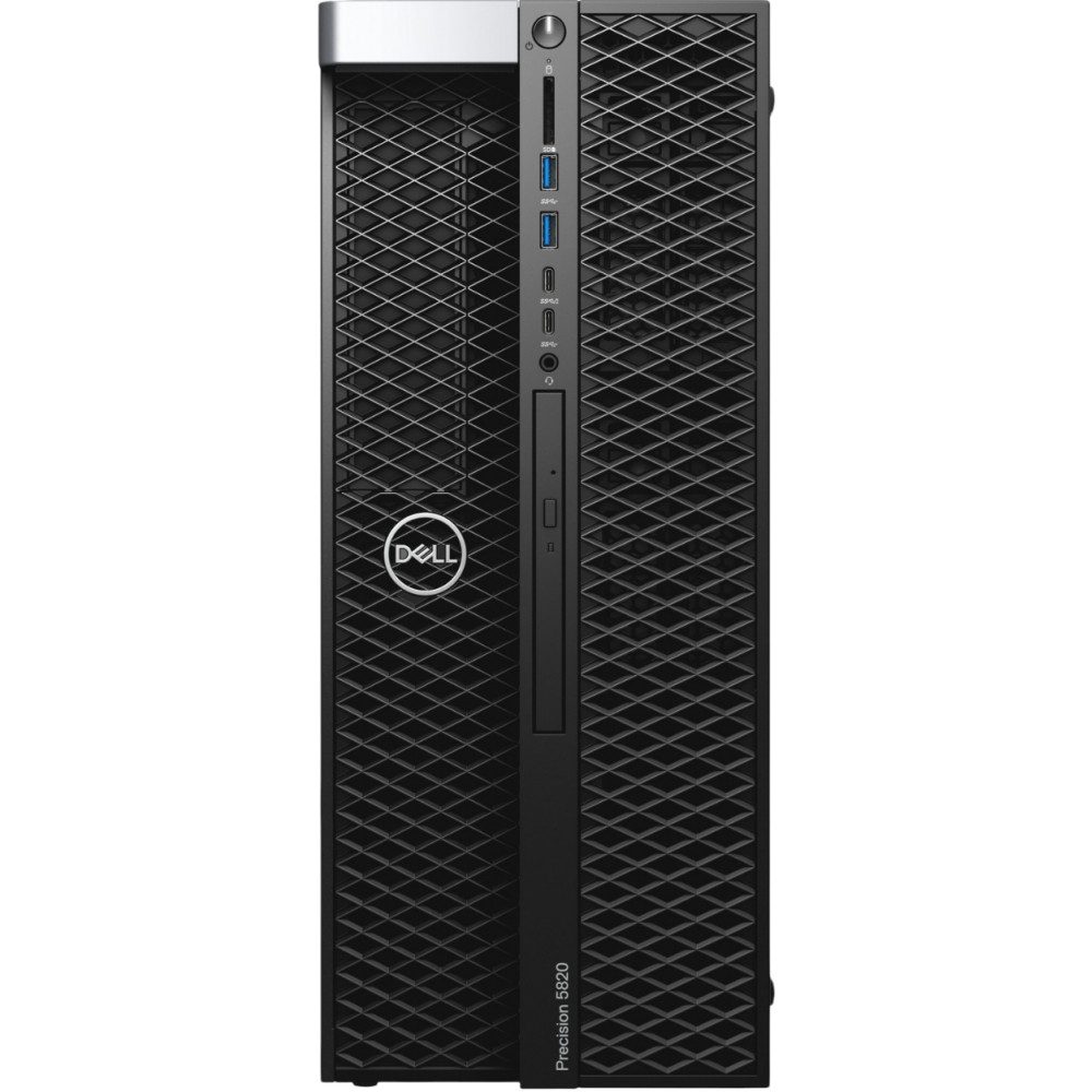 Dell Precision 5820 Tower MDT (5YYXT) 1 TB SSD / 32 GB Desktop PC schwarz PC (32 GB RAM, 1000 GB SSD)