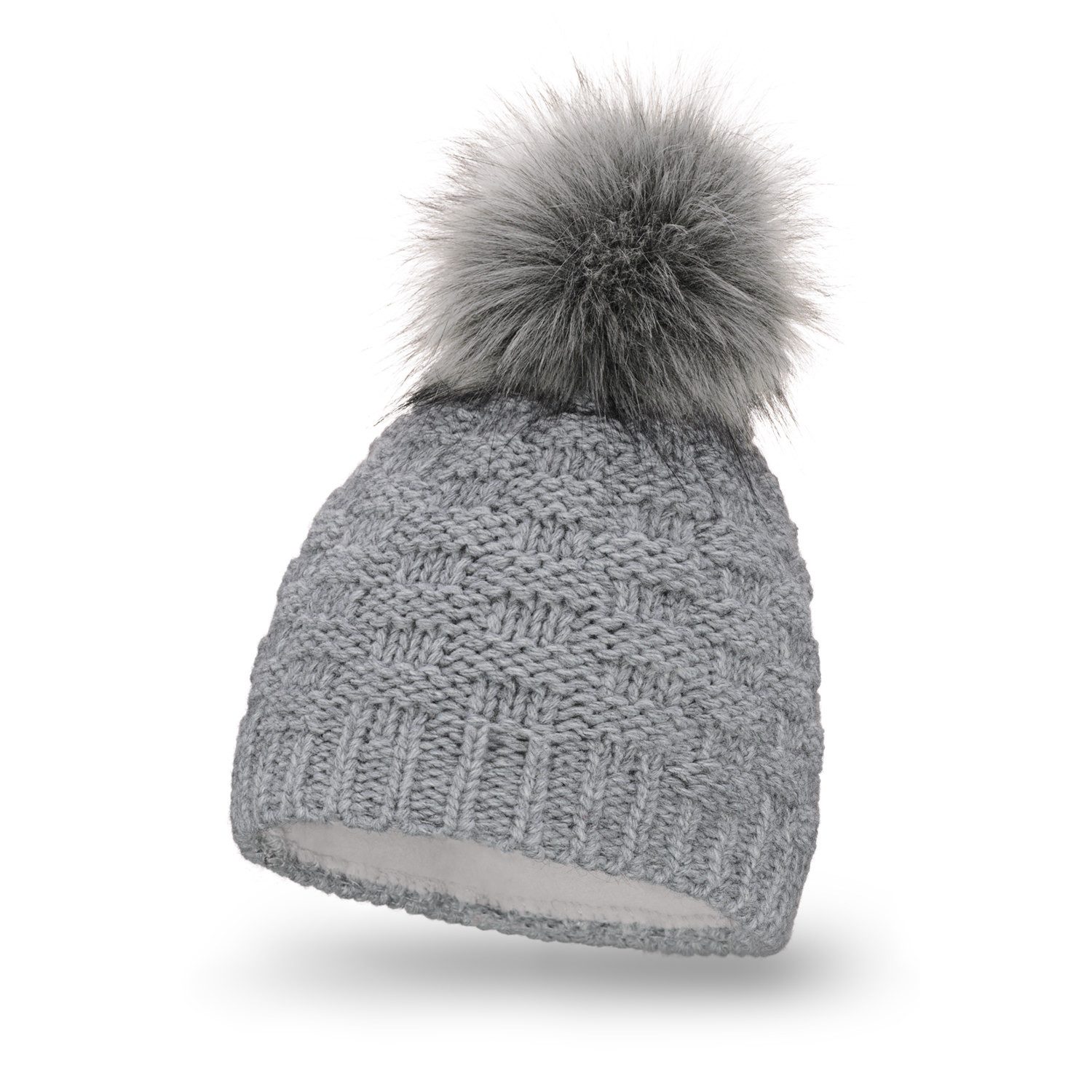 WITORU Bommelmütze Warme Damen Mütze / günstig online kaufen