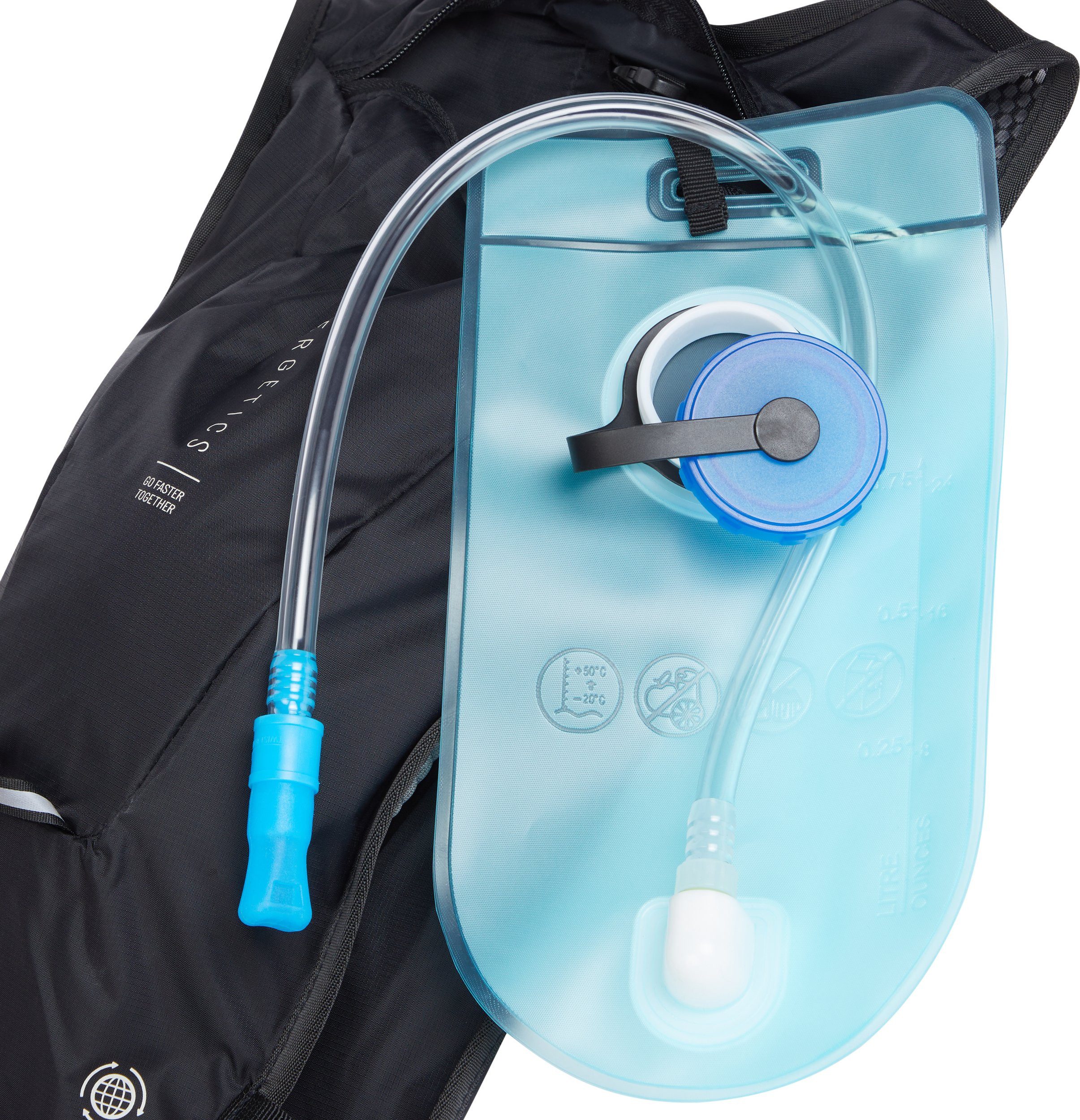 Energetics Funktionsweste Ux.-Trink-Rucksack H5 schnell trocknend, atmungsaktiv, für Erwachsene geeignet, aus Polyamid – Bild 4 von 4