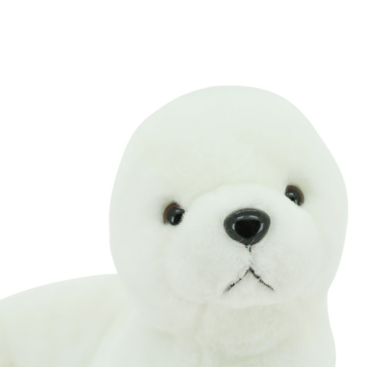 Sweety-Toys Kuscheltier Sweety Toys Kuscheltier weiße Robbe Seehund Plüschrobbe Seerobbe