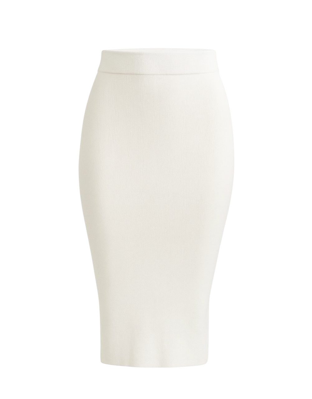 Mississhop Bleistiftrock Damen Rippstrick Rock – figurbetont M.409