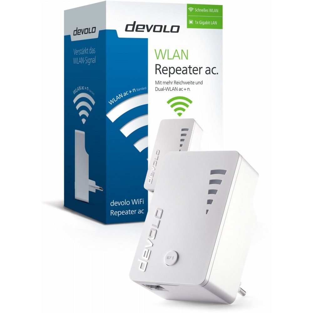 DEVOLO - WLAN Repeater - weiß WLAN-Repeater
