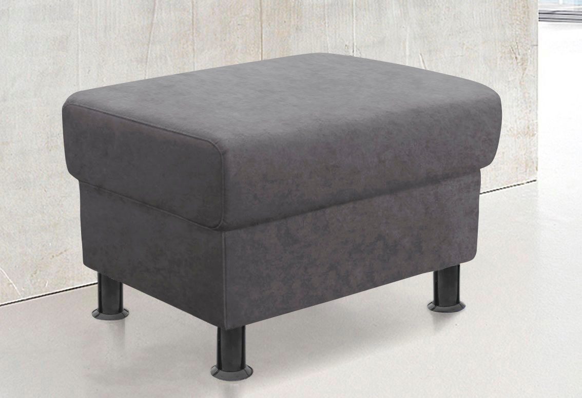 TRENDMANUFAKTUR Hocker Rondo, Polsterhocker zur Serie, Breite 67 cm, Füße s günstig online kaufen