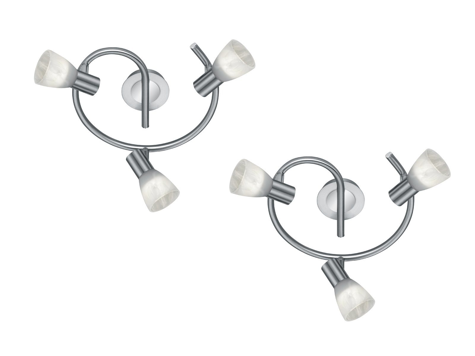 TRIO Leuchten LED Deckenstrahler, LED wechselbar, Warmweiß, Decken-lampe De günstig online kaufen