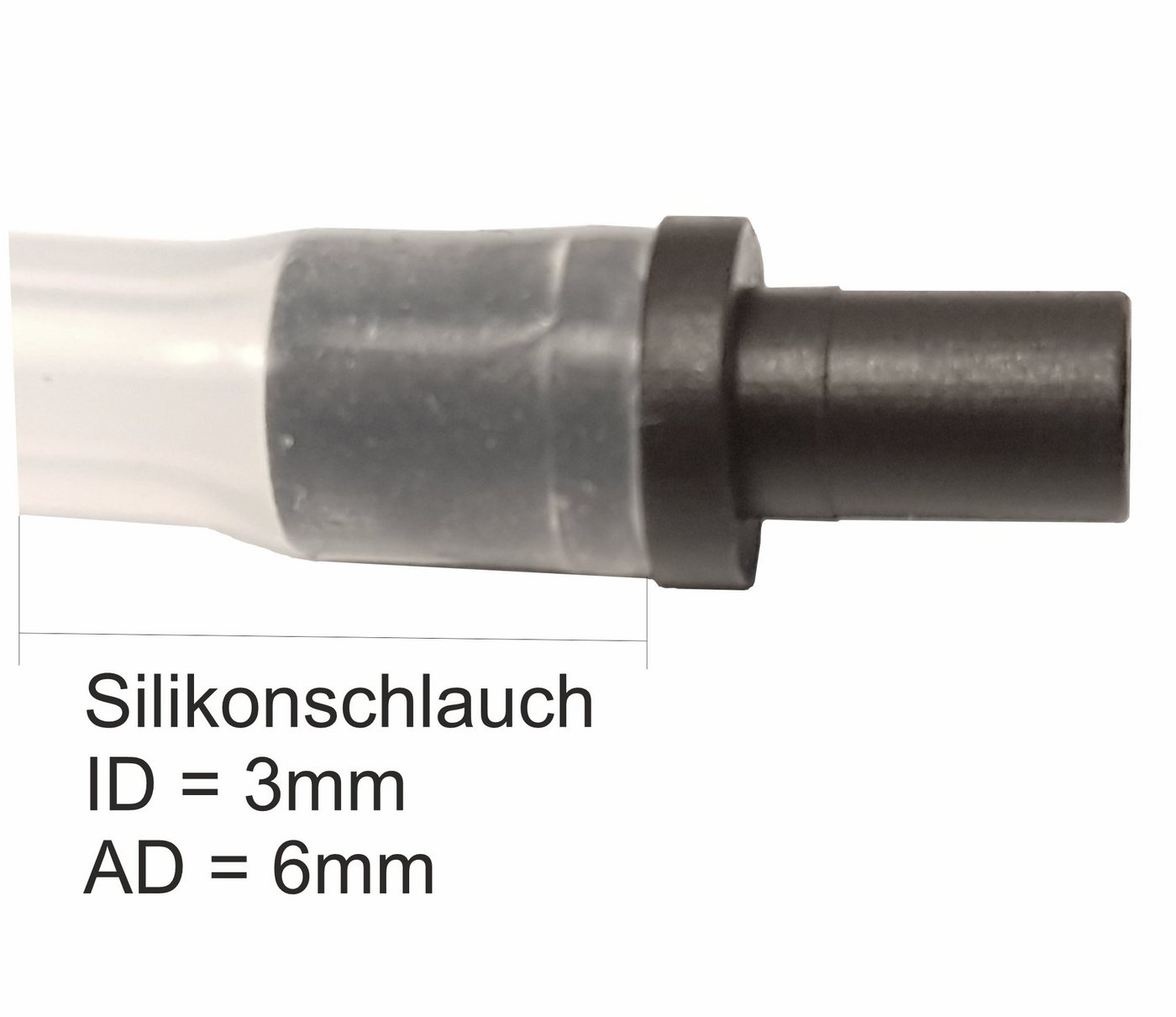 Thumbnail - RENZ Milchschlauch-Adapter Milchschlauchanschluss Verbinder Nippel kompatibel Philips Saeco, Zubehör für Saeco Intelia -...