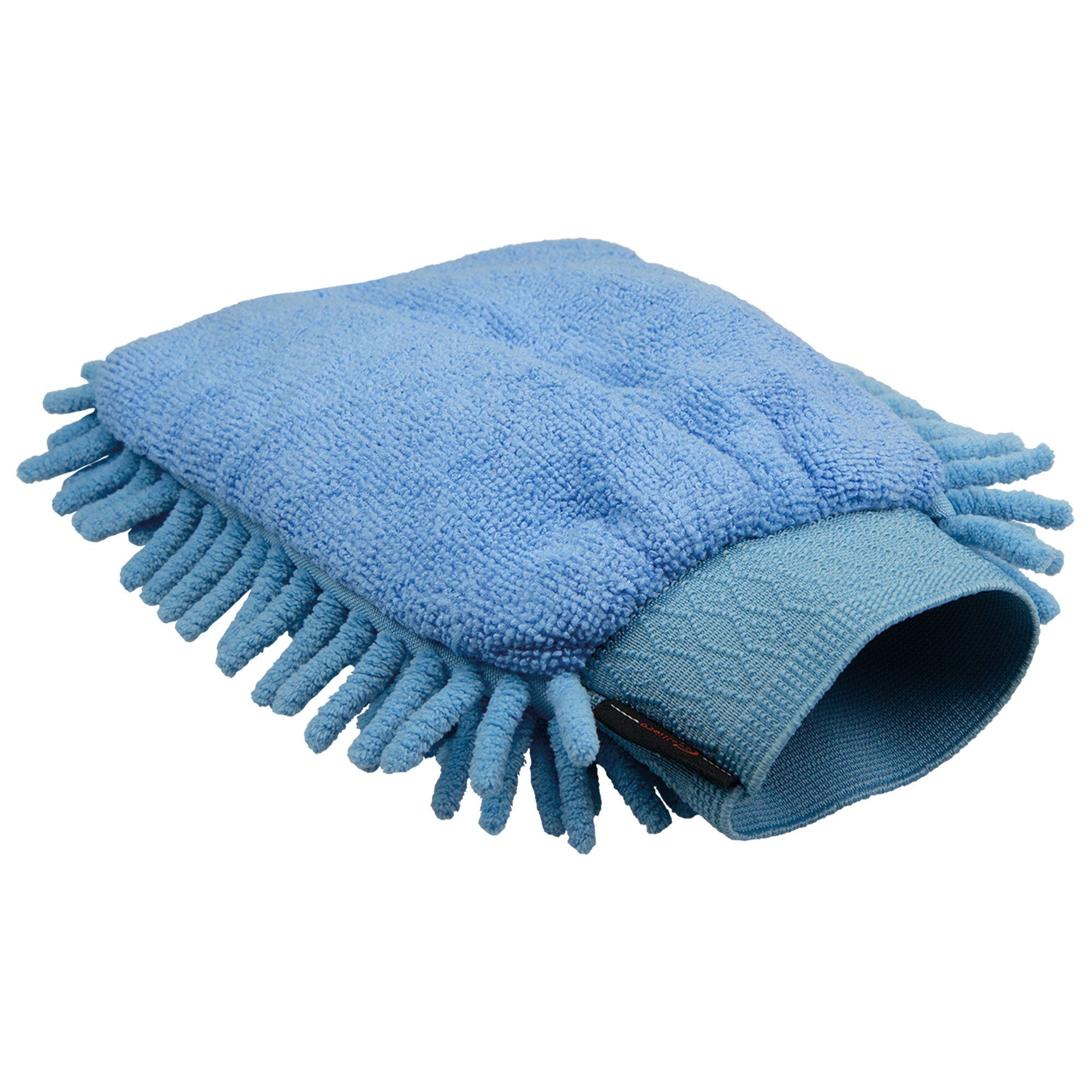 Kerbl Fellpflege Wasch- & Trockenhandschuh, (1-St), Waschbar bei 30°C.