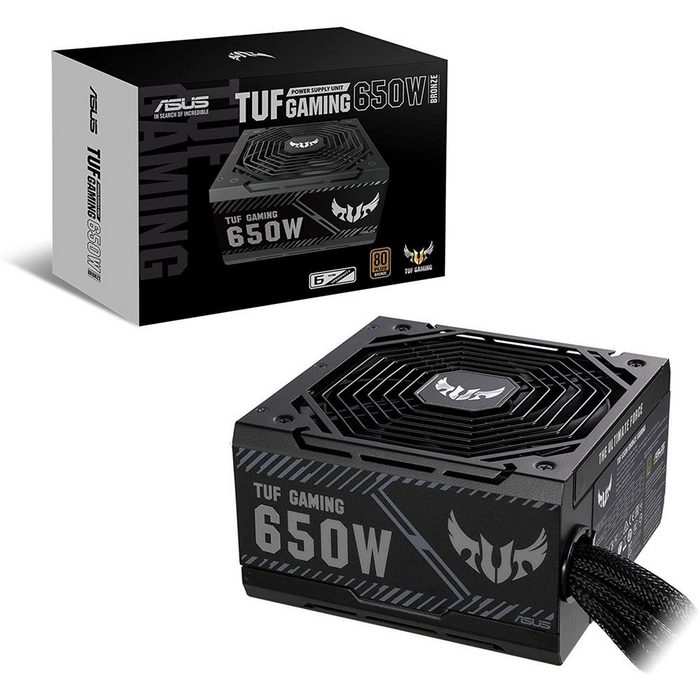Asus TUF Gaming 650W PC-Netzteil (80 Plus Bronze 0db-Technologie 80cm 8-Pin CPU-Anschluss Lüfter)