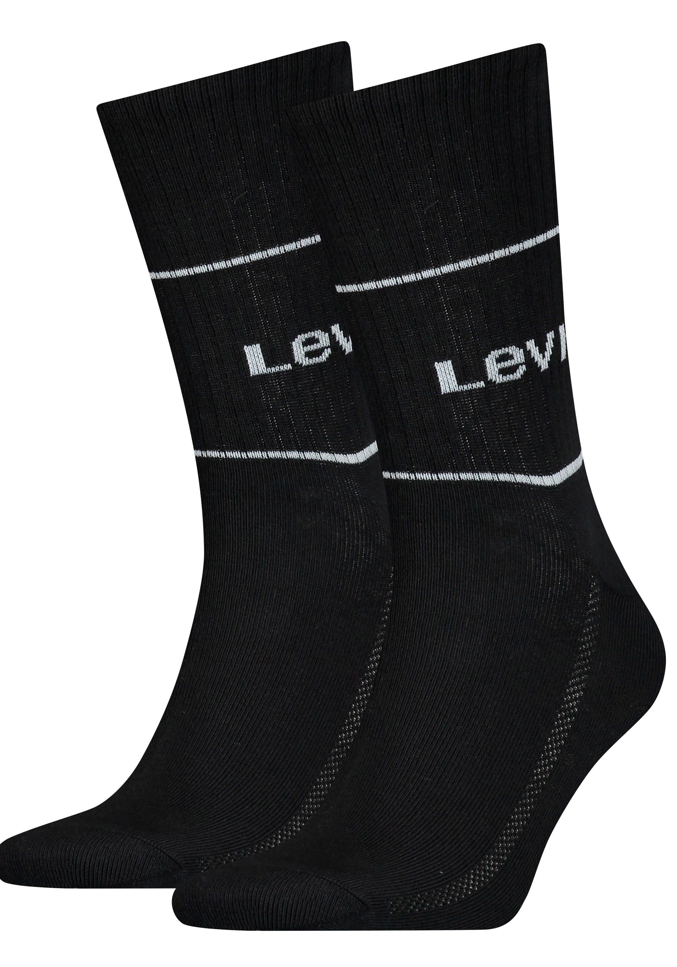 Levi's® Socken LEVIS SHORT CUT LOGO SPORT 2P (Packung, 2-Paar, 2er Pack) mi günstig online kaufen