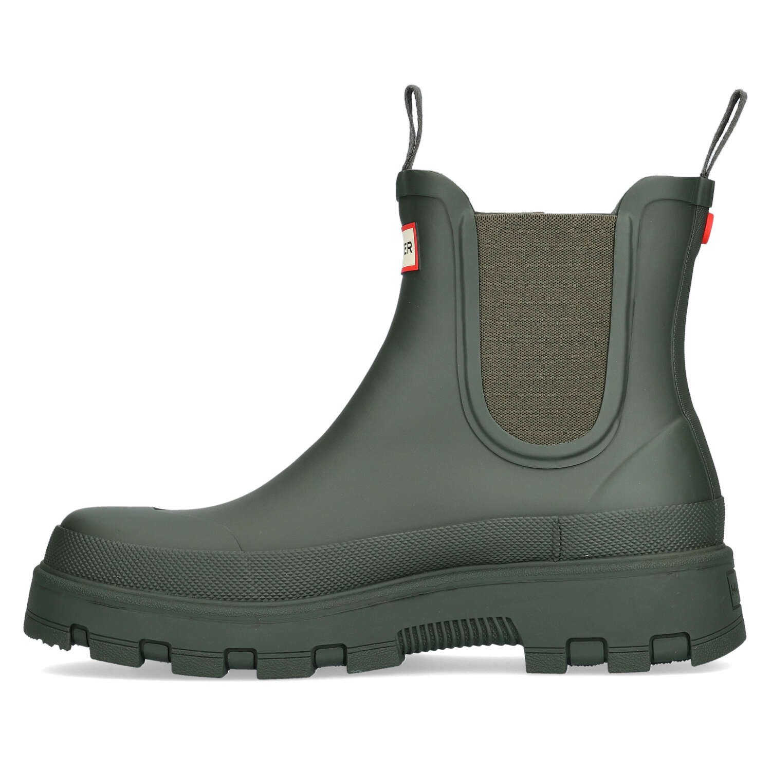 Hunter Hunter Elements Elastic Chelsea Boot Dark Olive Sneaker