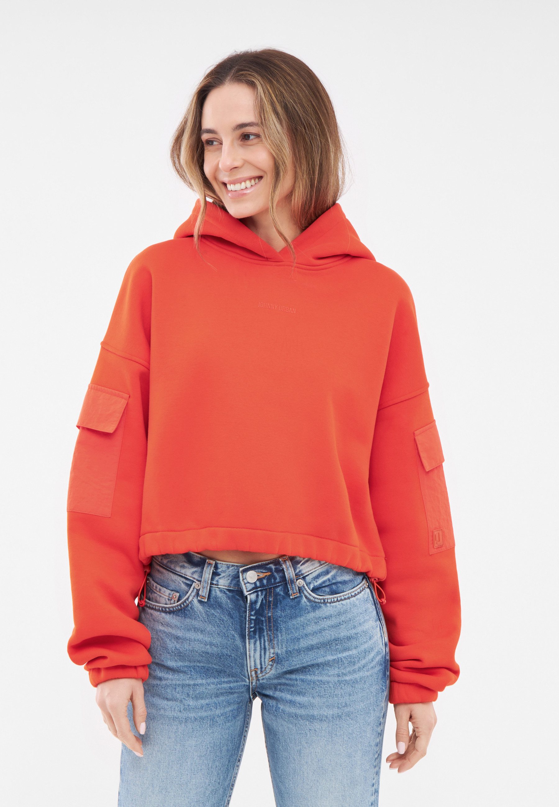 Johnny Urban Hoodie Carly Cropped Hoodie günstig online kaufen
