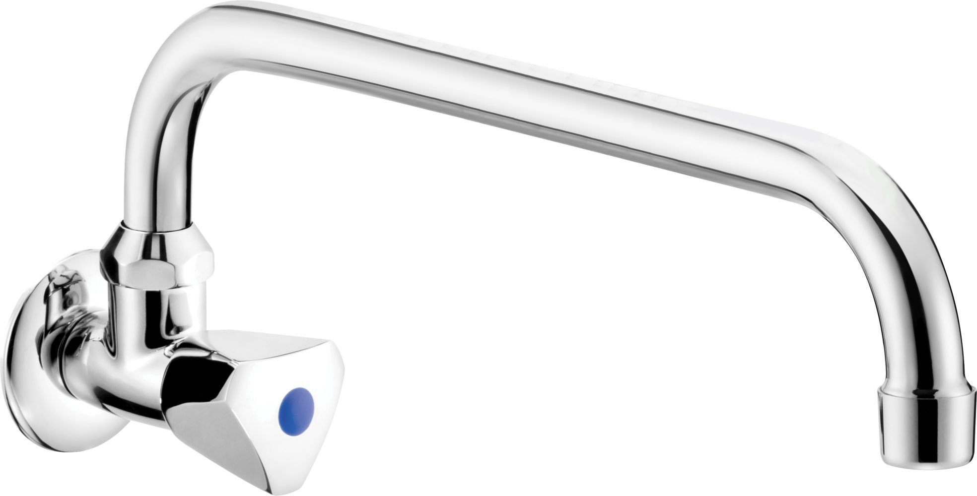 Deante Waschtischarmatur BEZ_051L Kaltwasserarmatur, Wand-Schwenkventil, Me günstig online kaufen