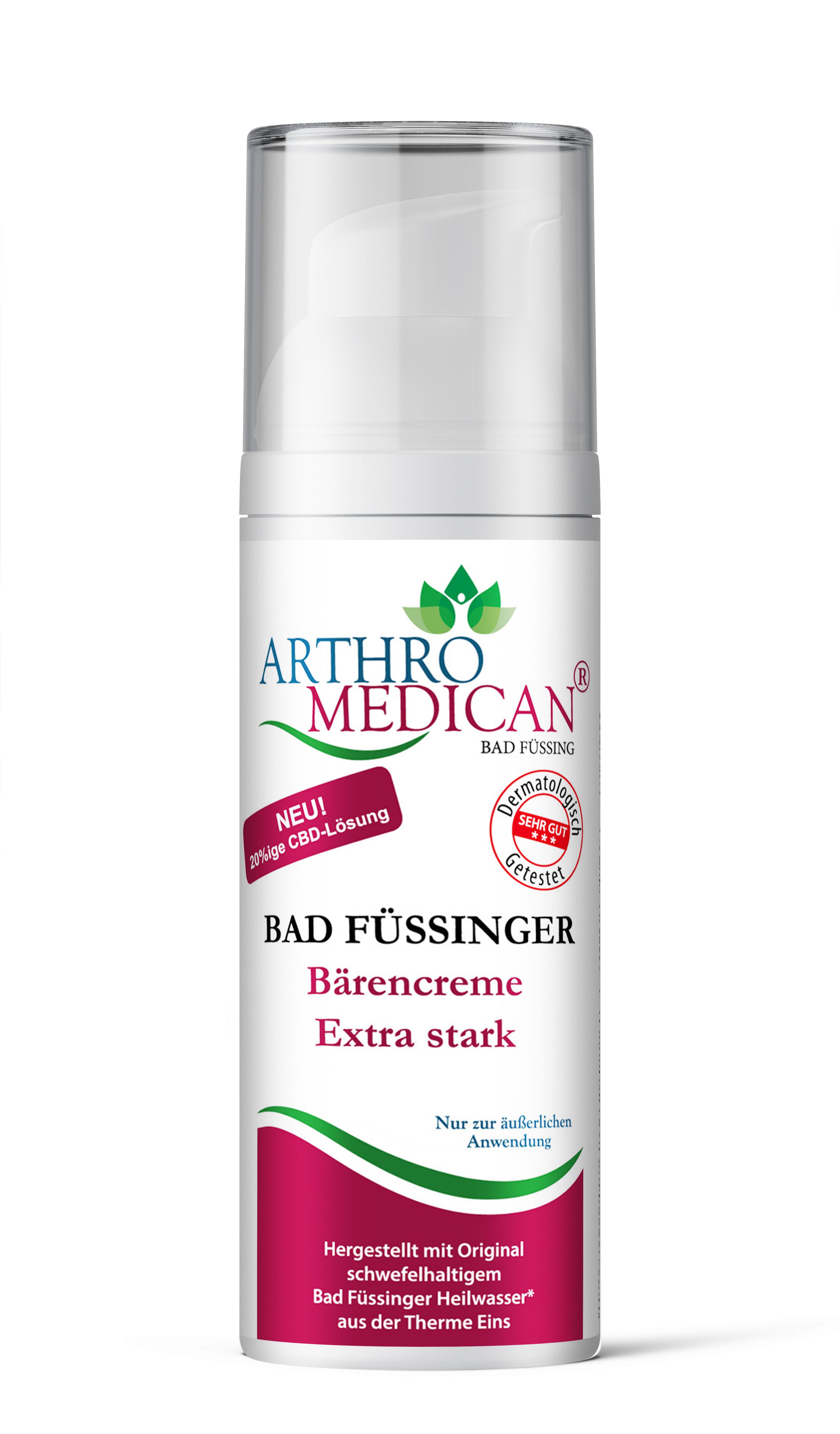 Arthro Medican Körperpflegemittel Bad Füssinger Bärencreme
