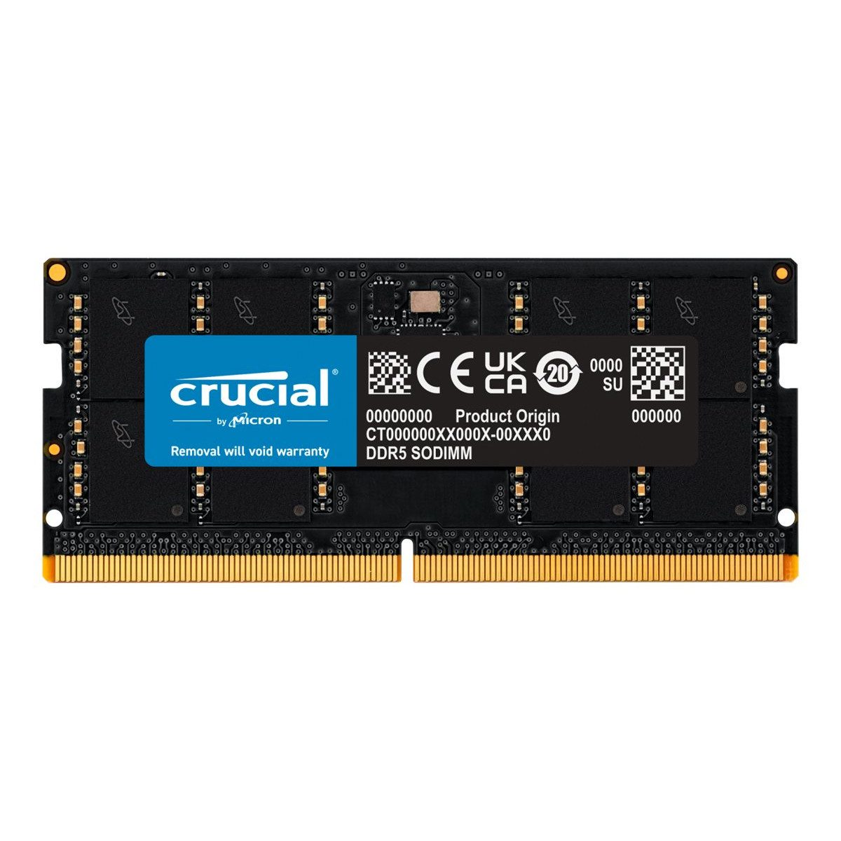 Crucial 32GB DDR5-5600 SO-DIMM Arbeitsspeicher Arbeitsspeicher