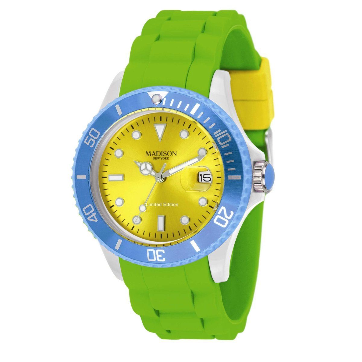 Madison New York Quarzuhr U4484G, (Colour Festival)