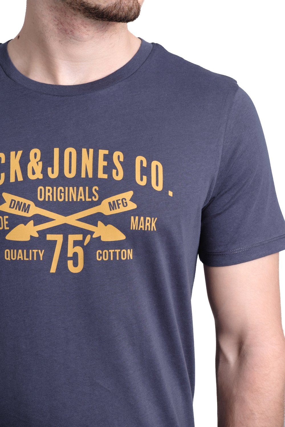 Jones OPT17 & Baumwolle T-Shirt mit Aufdruck aus Jack Print-Shirt