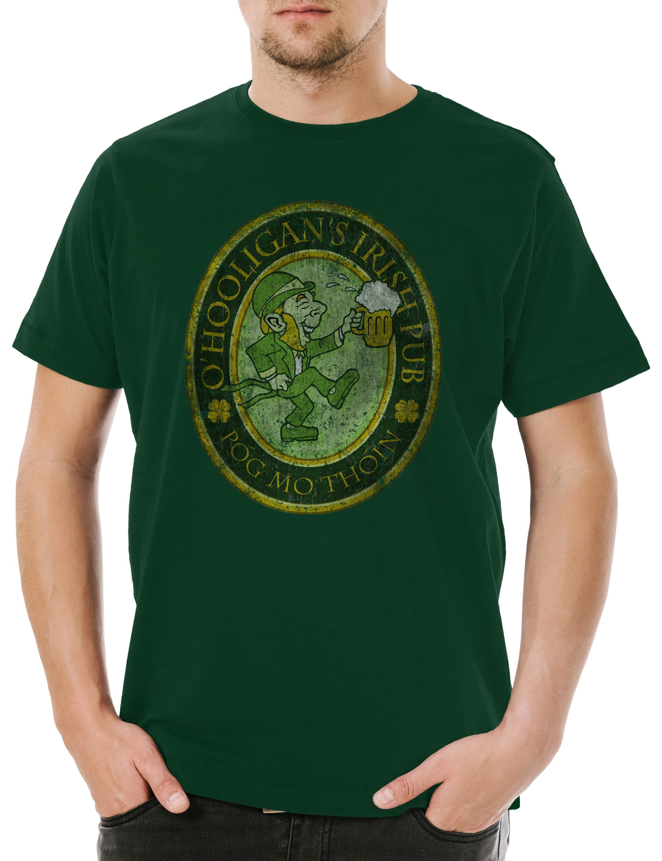 Urban Backwoods Print-Shirt O'Hooligans Irish Pub günstig online kaufen