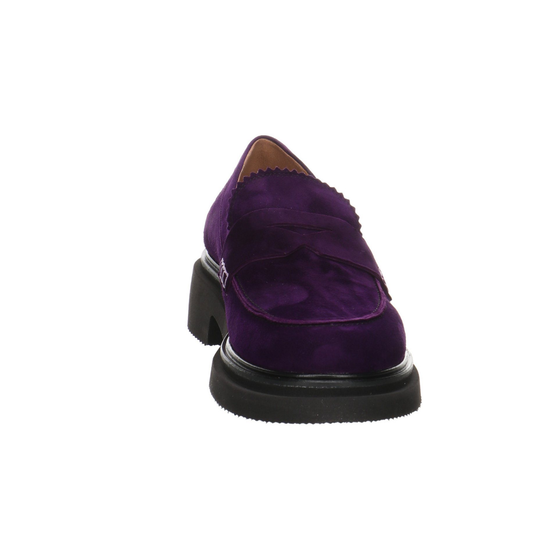 Donna Carolina Damen Slipper Veloursleder Slipper Schuhe Slipper