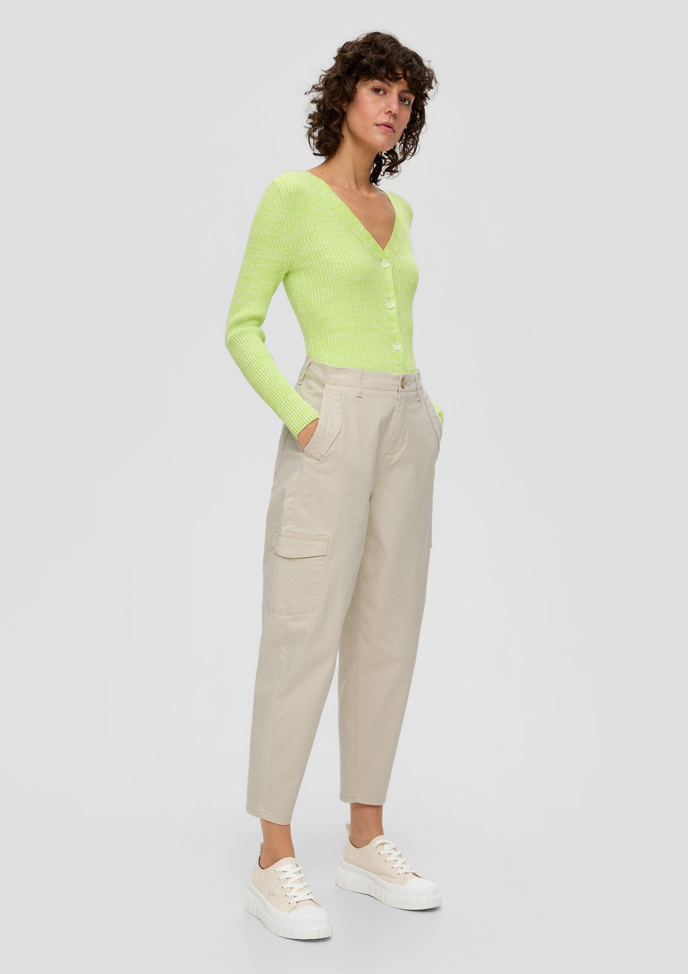 s.Oliver 7/8-Hose Hose Relaxed: Hose mit Super High Waist