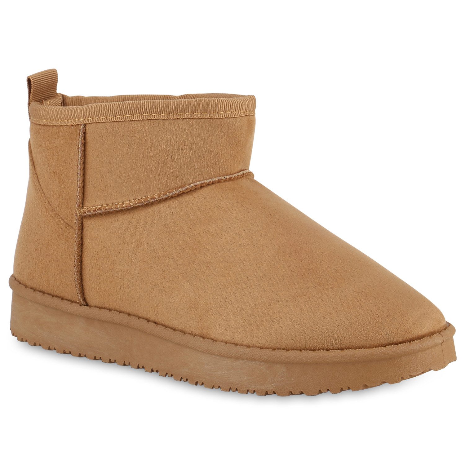 VAN HILL 840658 Winterstiefelette Damen Warm Gefütterte Winter Boots Bequem günstig online kaufen