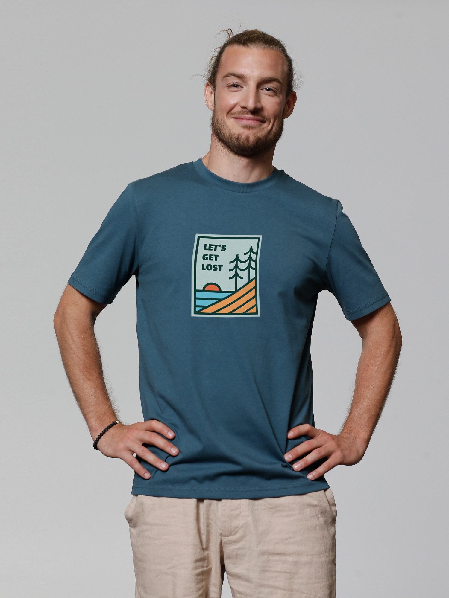 wat? Apparel T-Shirt Let's Get Lost