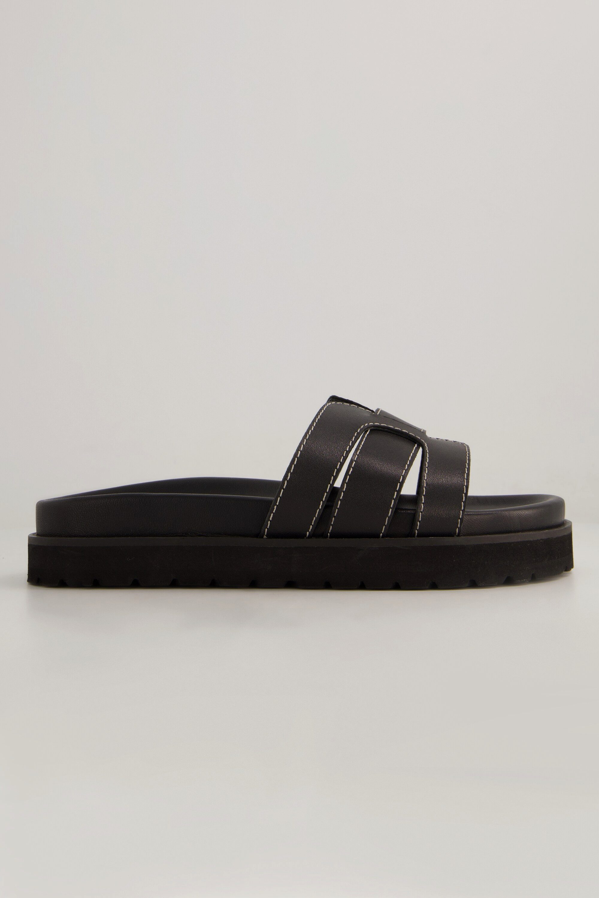 Studio Untold Pantolette echtes Leder Flechtriemen günstig online kaufen