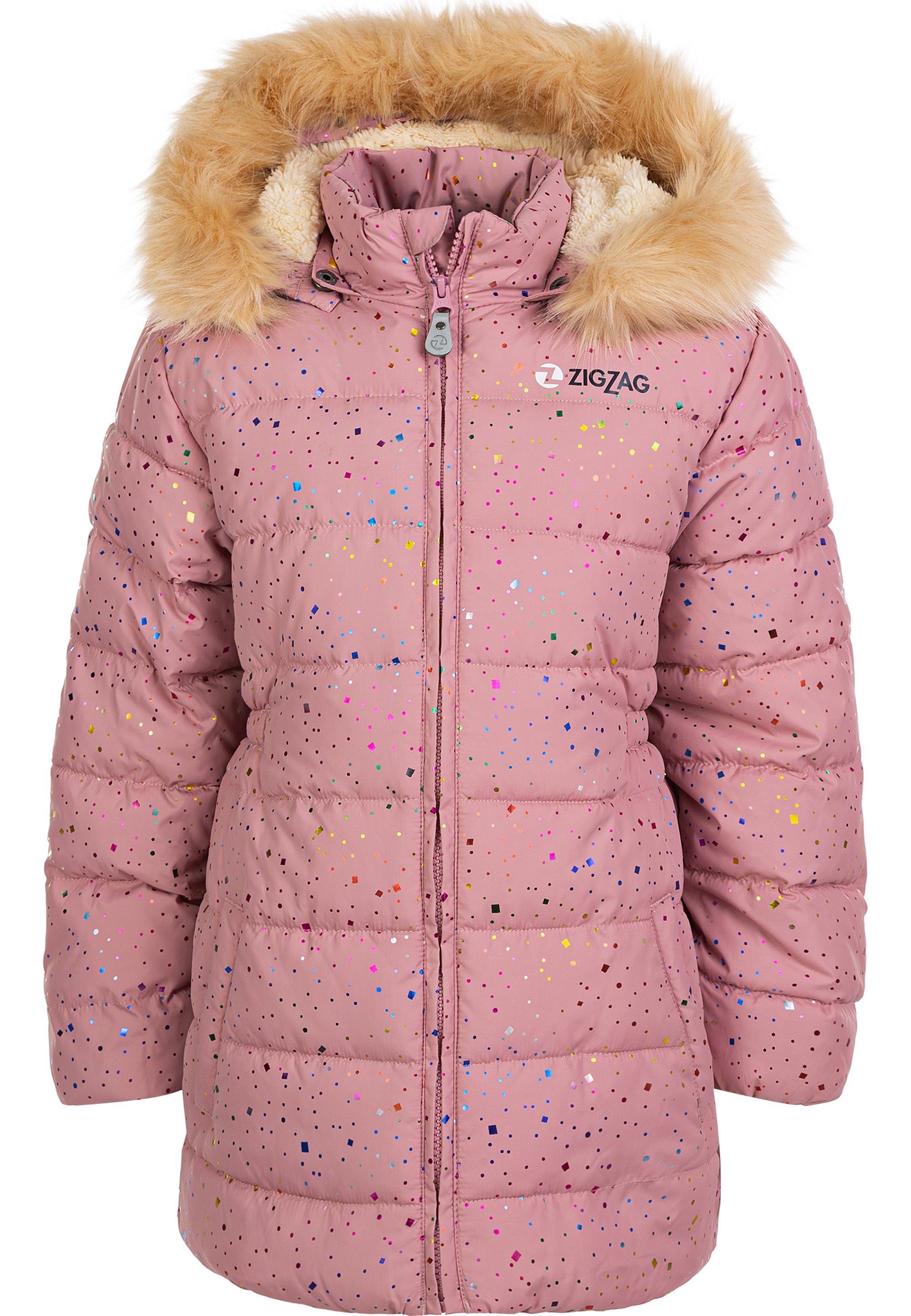 ZIGZAG Steppjacke Astrid mit abnehmbarer Kapuze