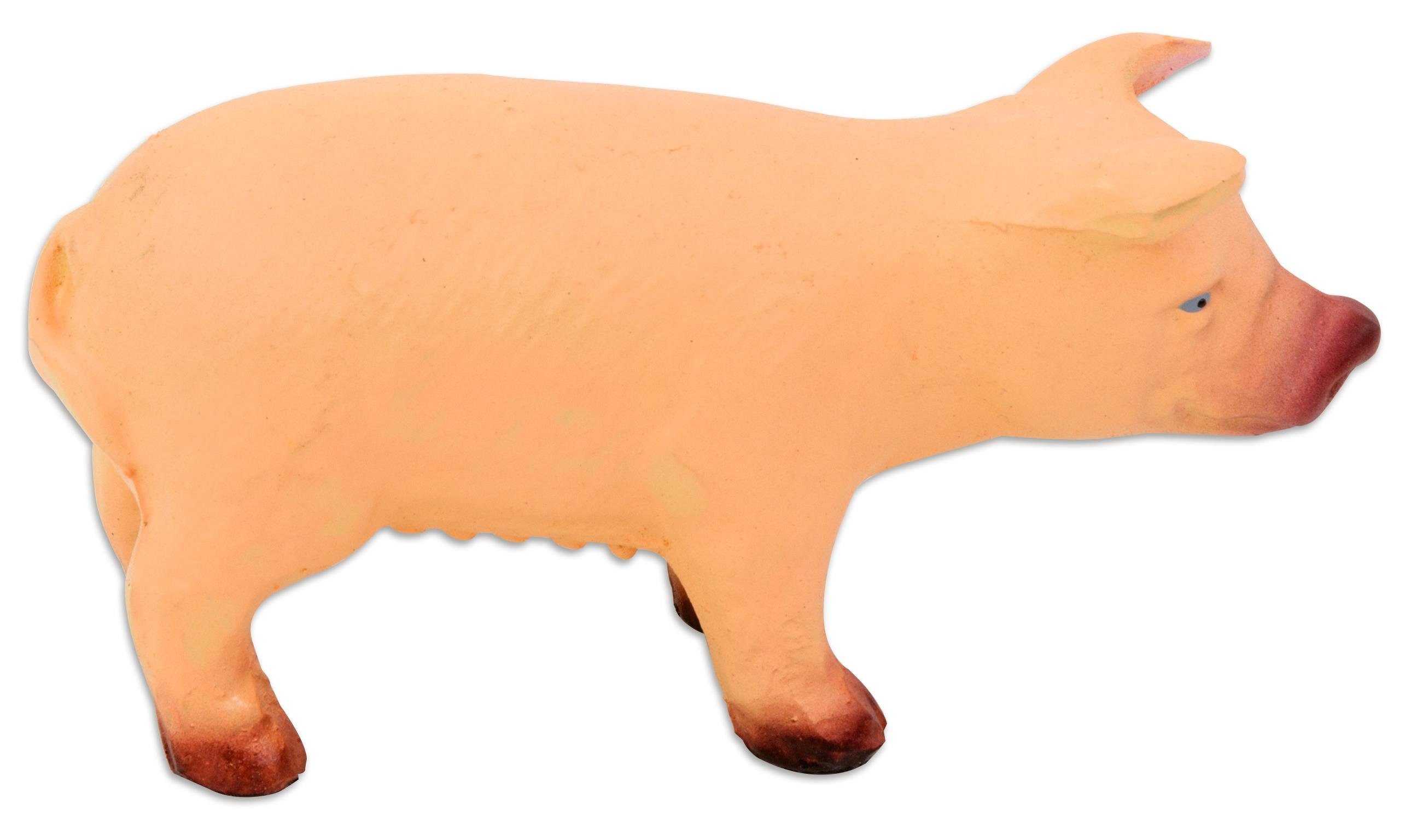 Betzold Spielfigur Schwein oder Ferkel, Naturkautschuk