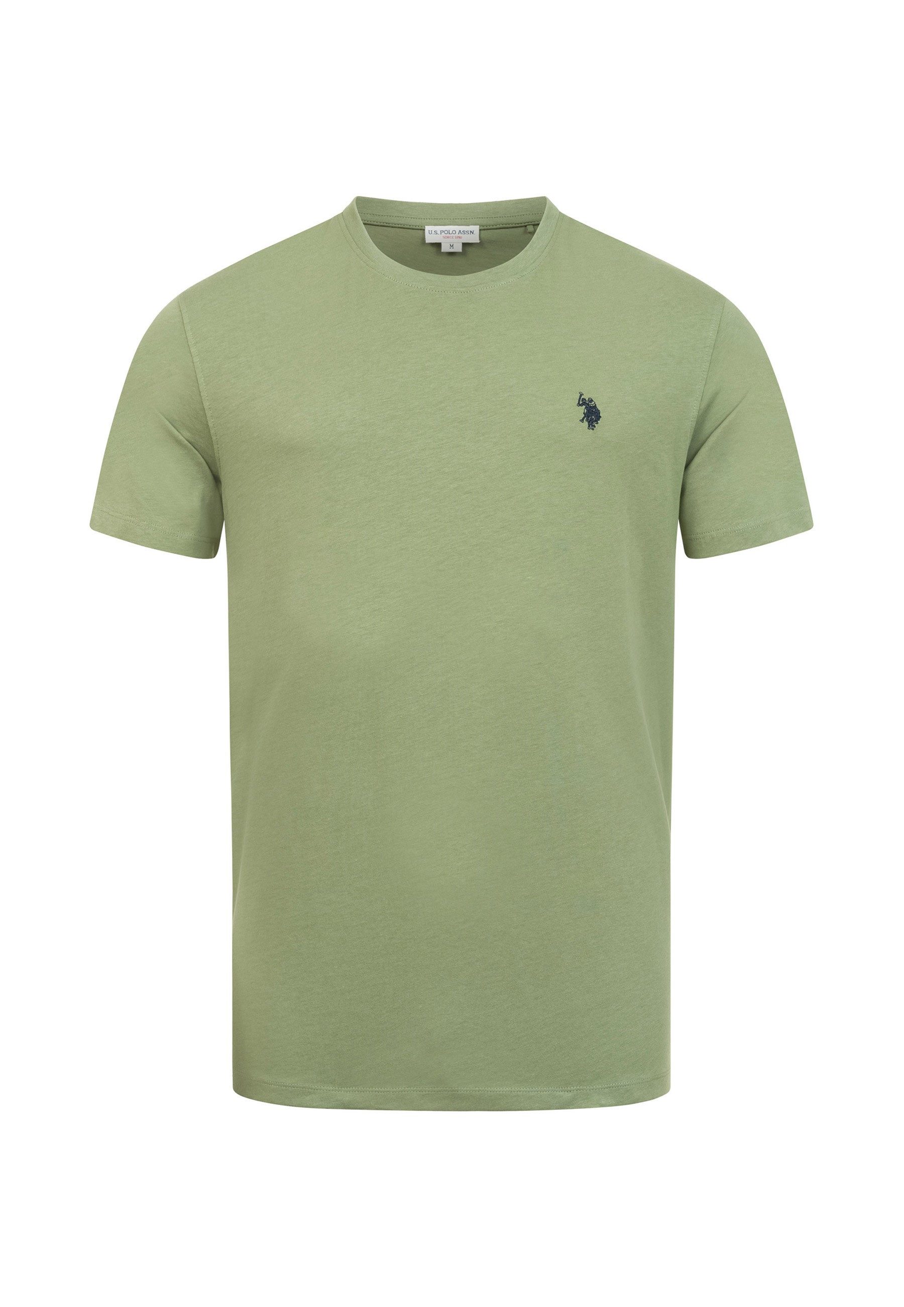 T-Shirt USCaaleb – Herren Basic mit Rundhalsausschnitt