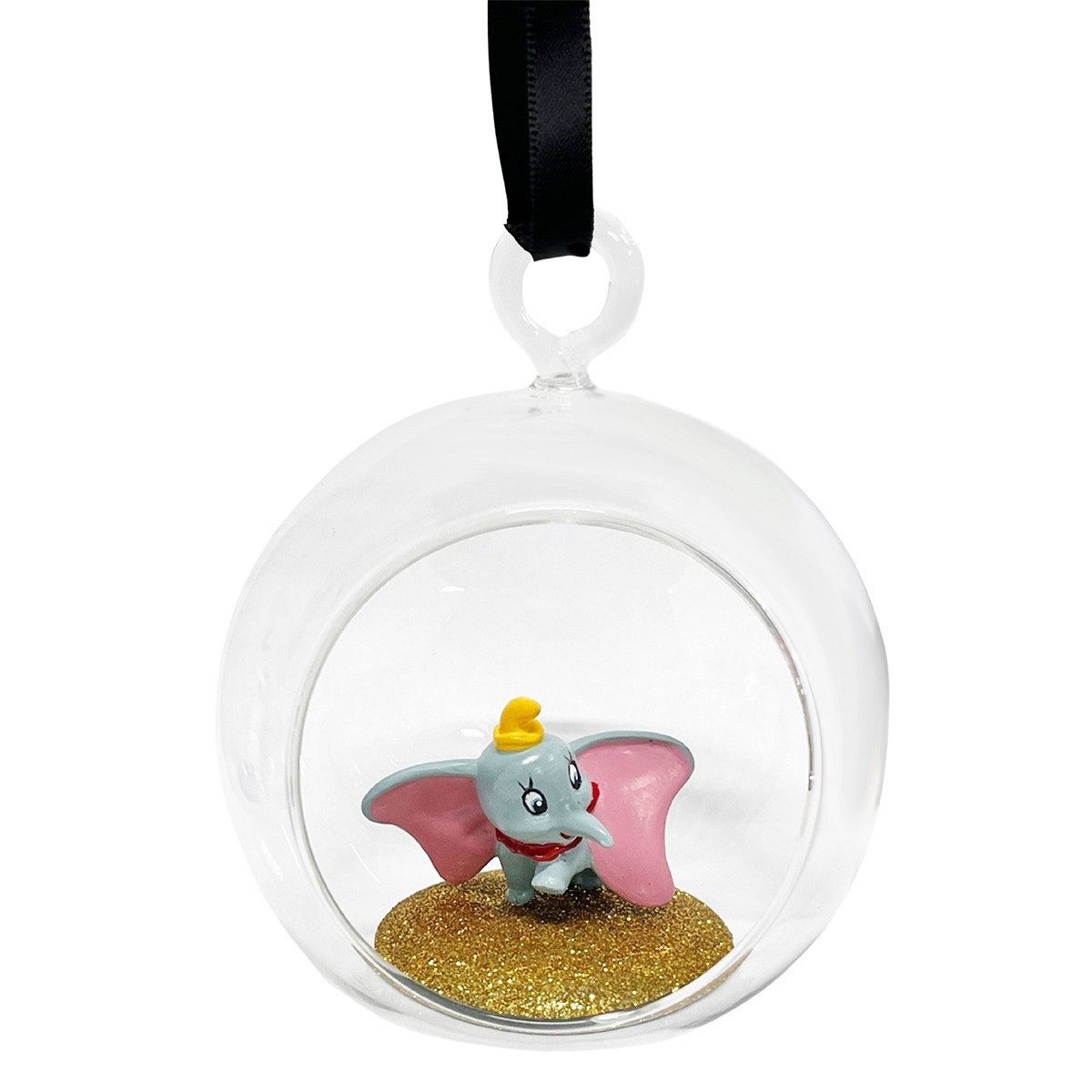 Disney Christbaumschmuck Weihnachtskugel Dumbo 3D-Figur, 11 × 10 × 9 cm